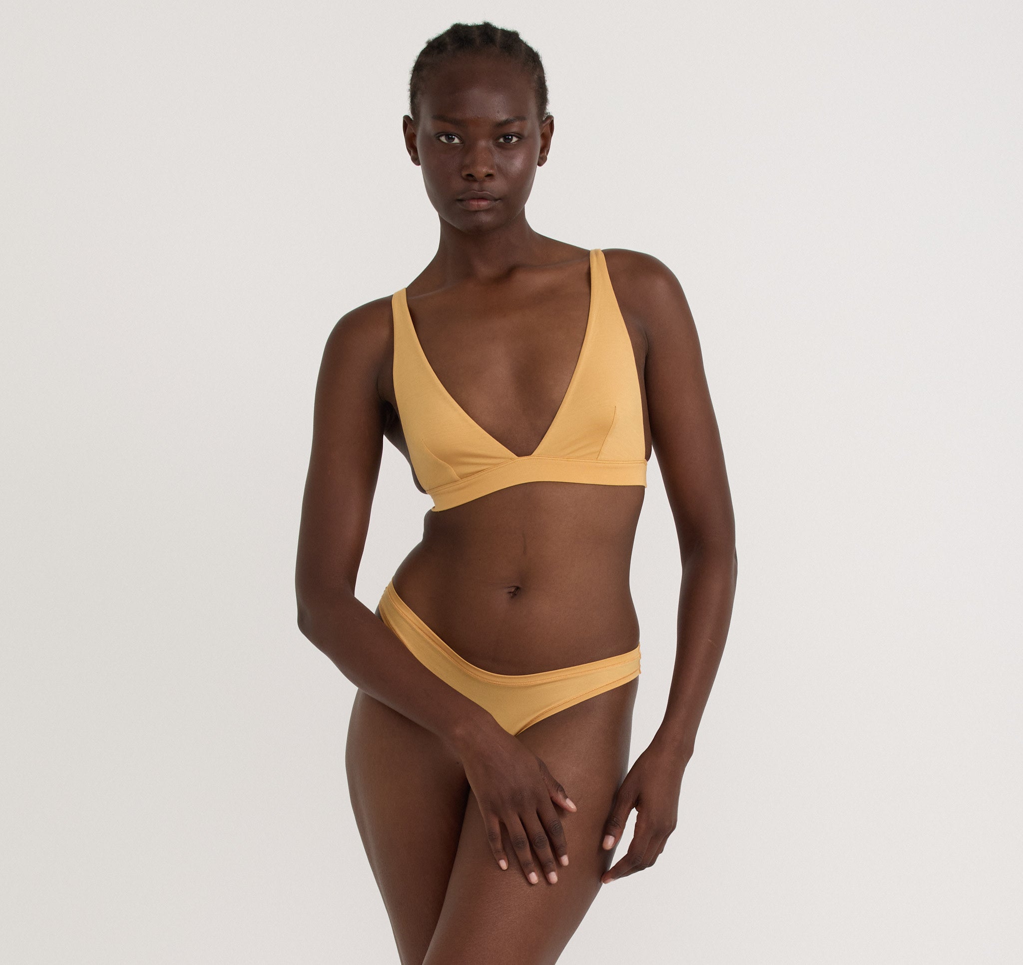 TENCEL™ LYOCELL<br>Soft Touch Veil Plunge Bralette