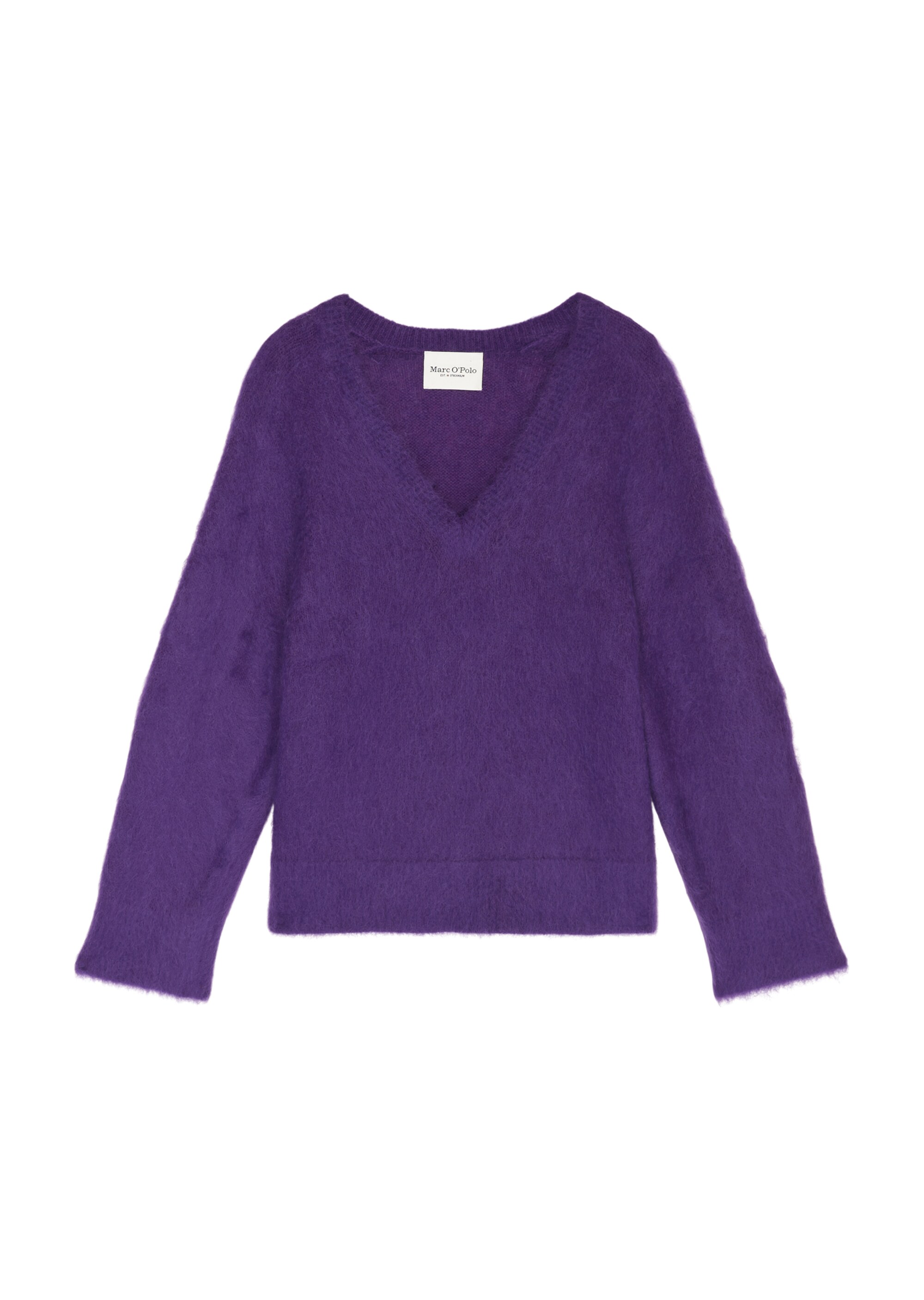 Kuscheliger Flausch-Pullover oversized aus Mohair-Wolle-Mix