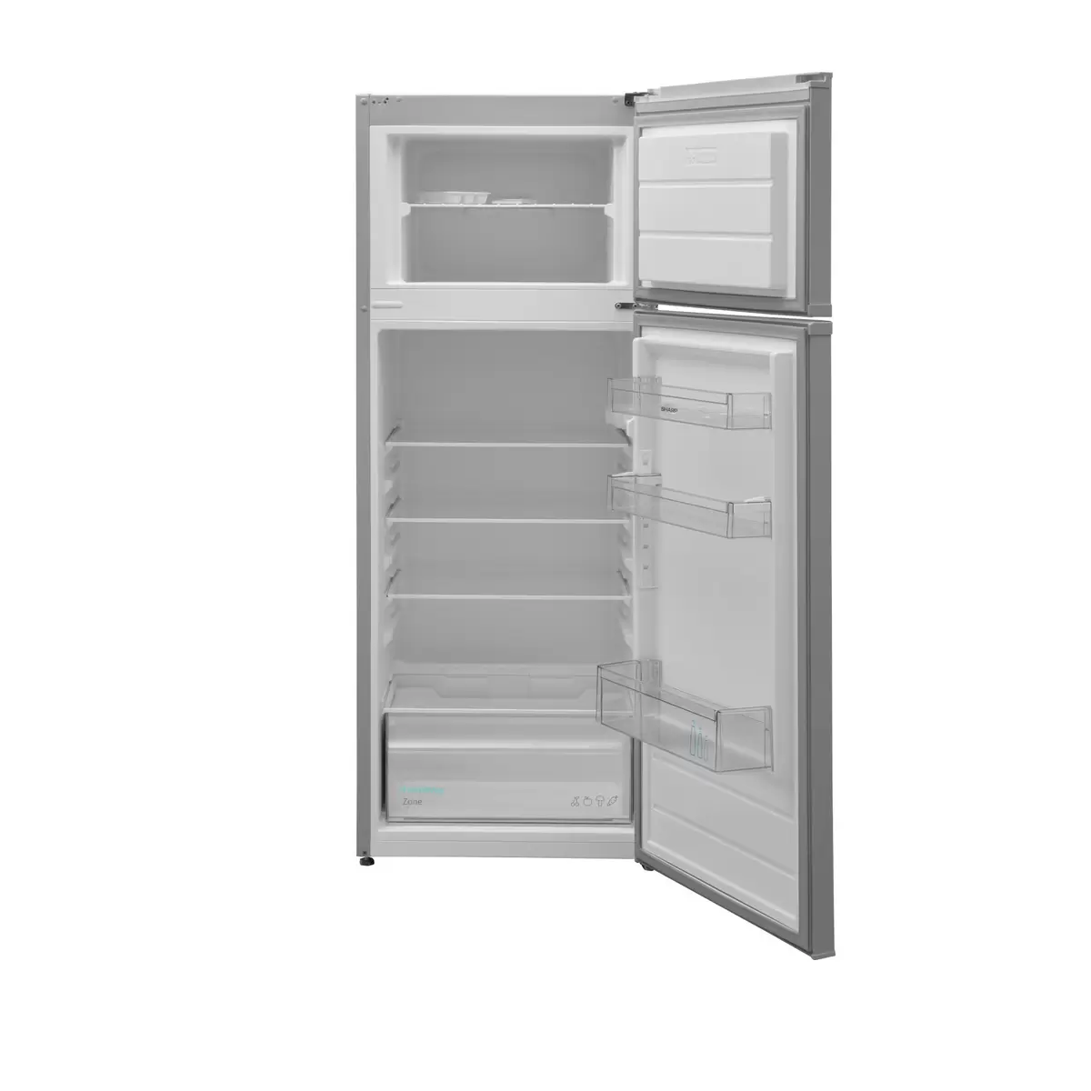 Kühl-Gefrierkombi freistehend Sharp SJ-FTB01ITXSD-EU weiss