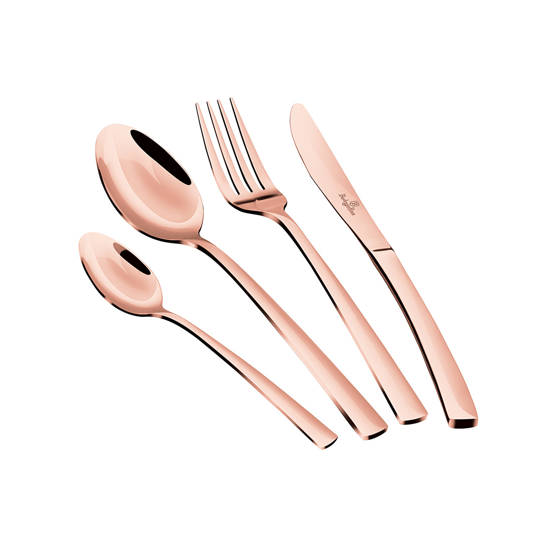Berlinger Haus 16-teiliges Besteck-Set Metallic Line Rosegold