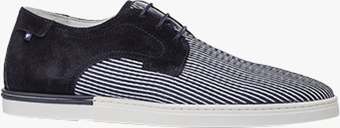 FLORIS VAN BOMMEL blauwe floris van bommel veterschoenen sfm-30288