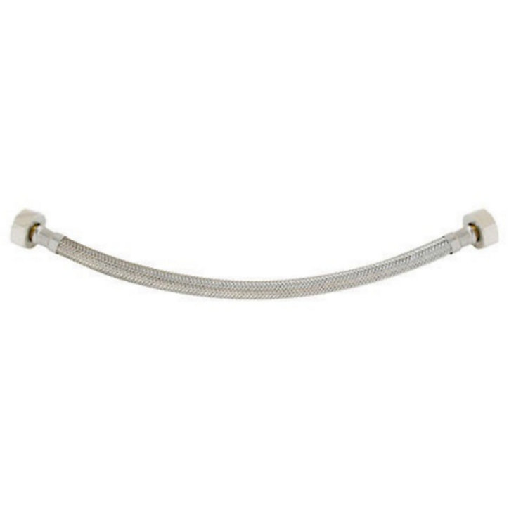 Flexible sanitaire DN8 mâle/mâle 15x21, 50 cm (2 écrous tournants)