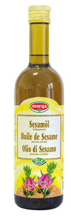 MORGA Sesamöl kaltgepresst<br>5 dl, Bio