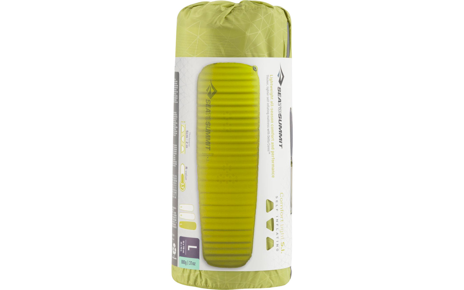 Sea to Summit Comfort Light Self Inflating Mat selbstaufblasend, Small