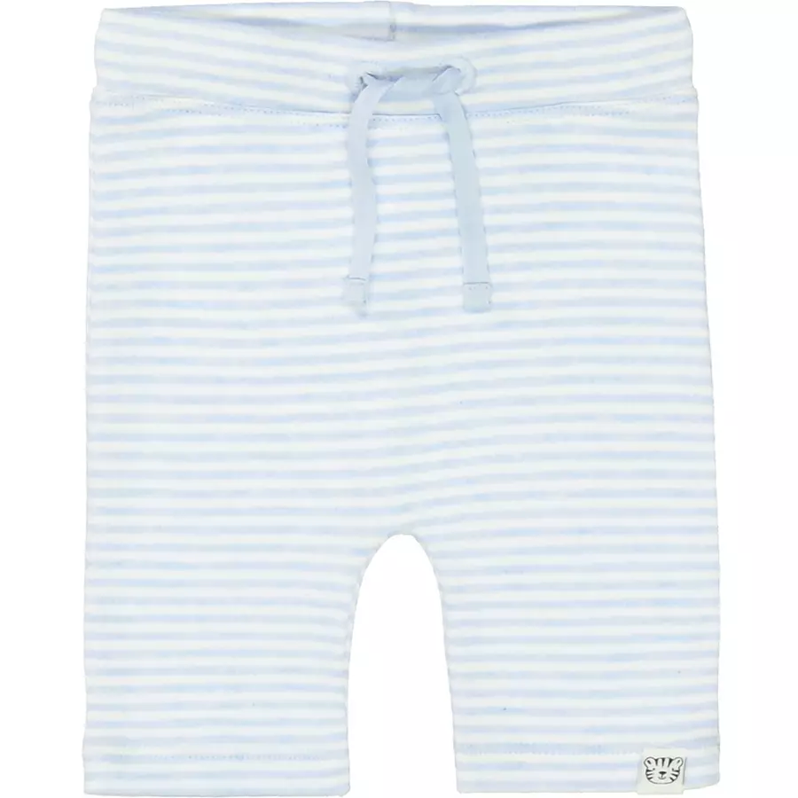 STACCATO Leggings aqua melange gestreift