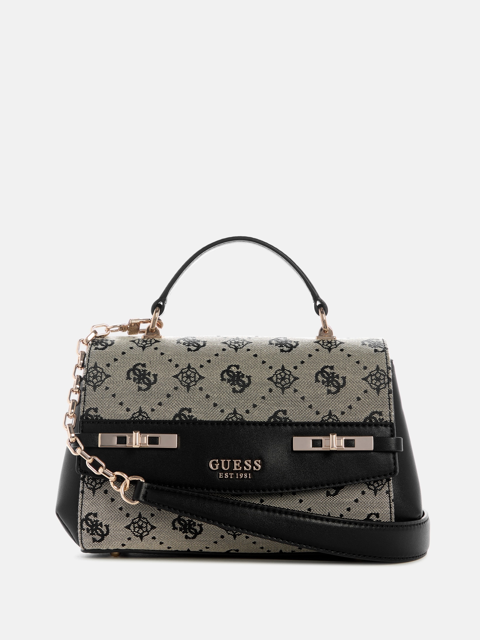 Bolsa transversal com alça superior Melinda Quattro G