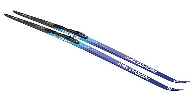 SALOMON - SKIS NORDIQUE S/MAX ESKIN M + PROLINK SHIFT IN
