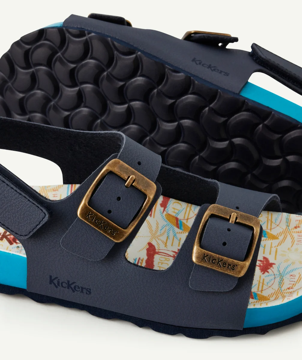 KICKERSSANDALES GARÇON SUNYVA MARINE BLEU SURF