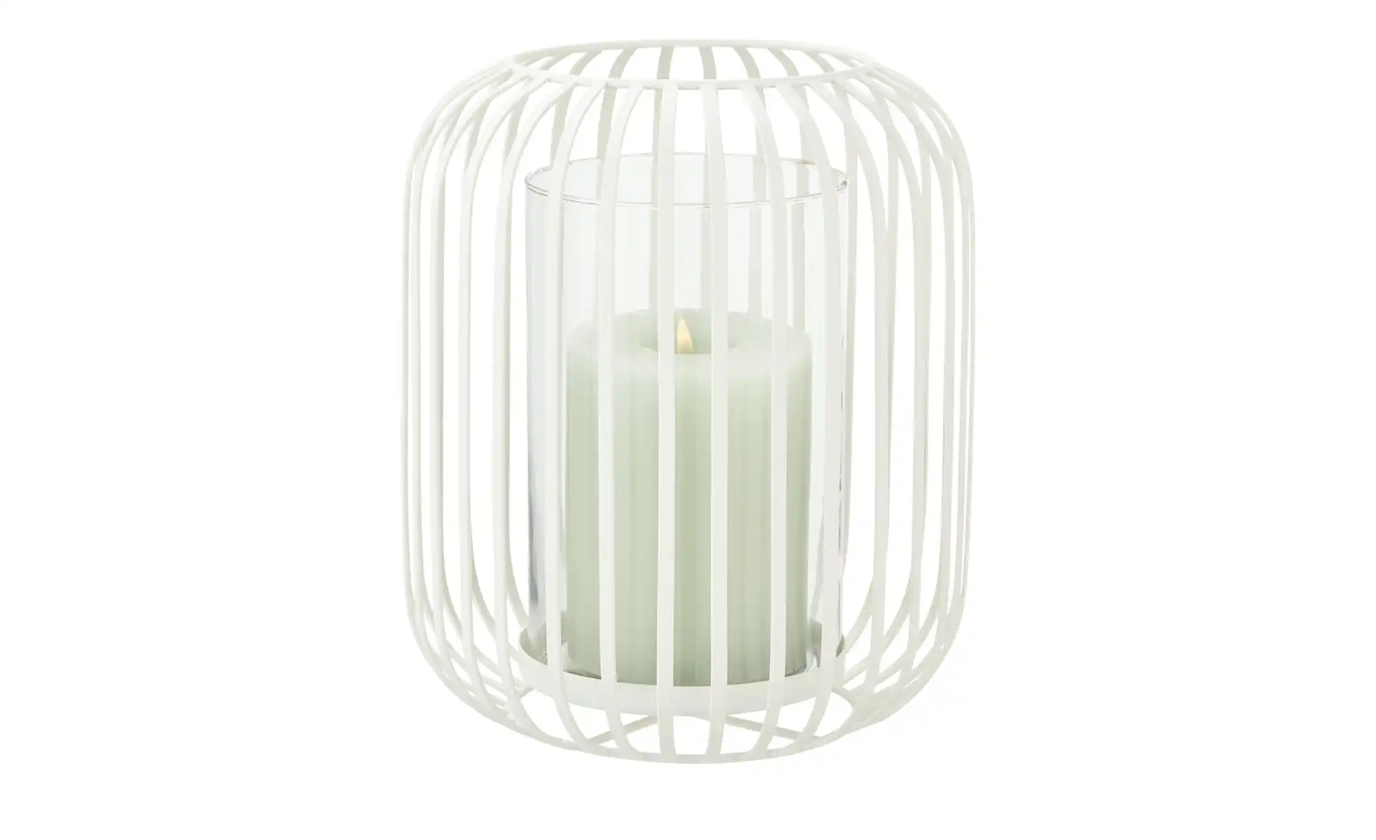 Windlicht mit Glaseinsatz