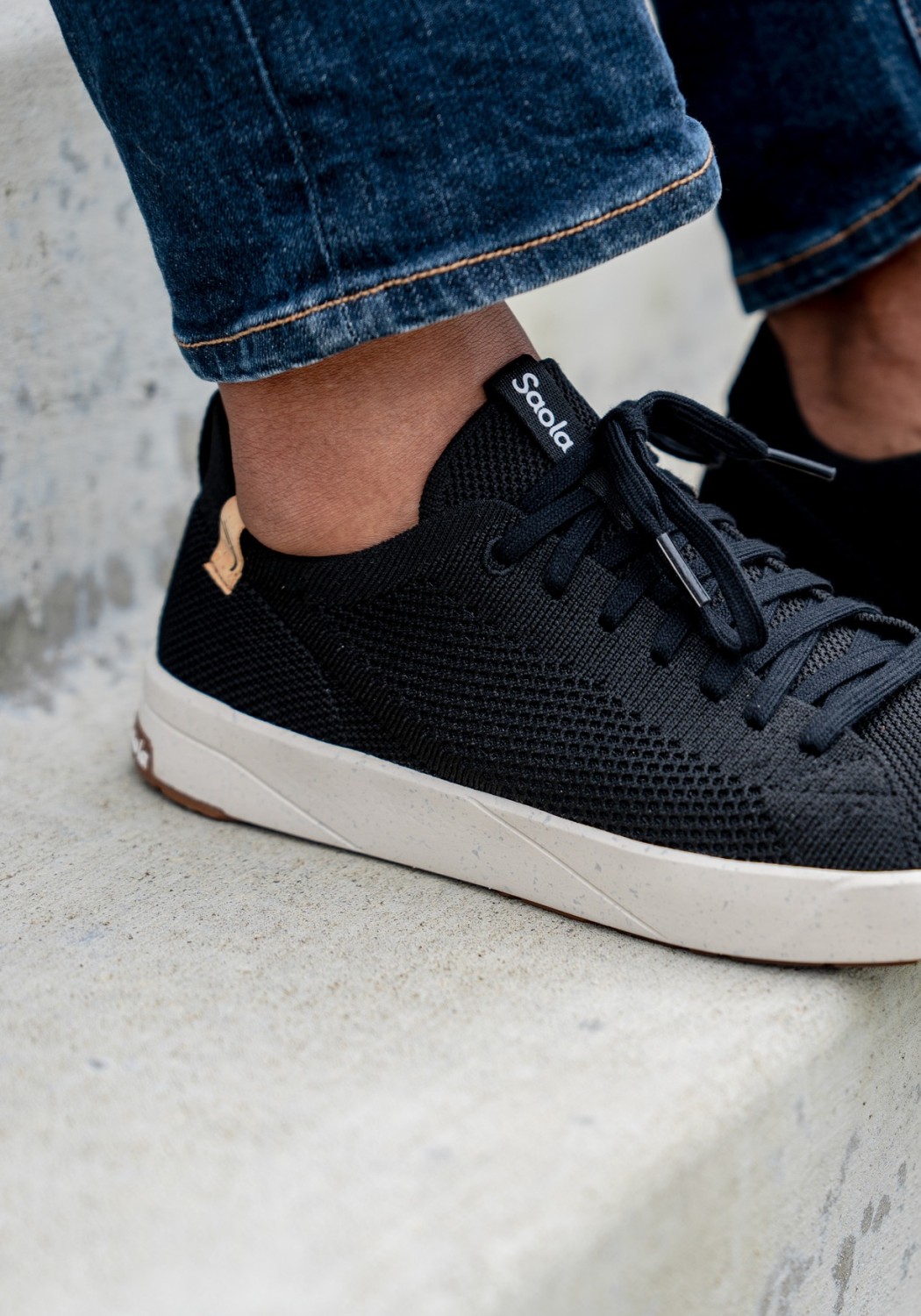 Saola Sneaker Cannon Knit M 2.0 Black