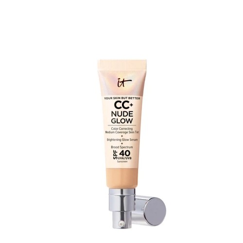 IT Cosmetics CC  Nude Glow Base   Sérum Illuminador SPF40 Medium (W) 32ml