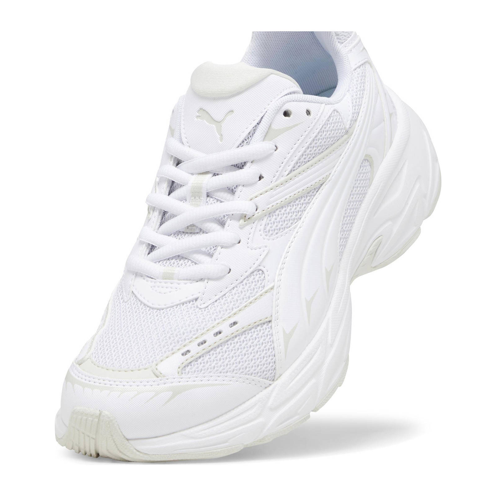 Puma Morphic Base sneakers wit/lichtgrijs