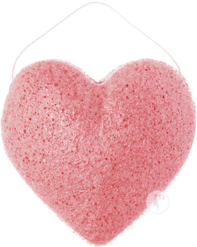 Lady Green Éponge Konjac Visage Rose Hydratante Et Tonifiante 1 Pièce