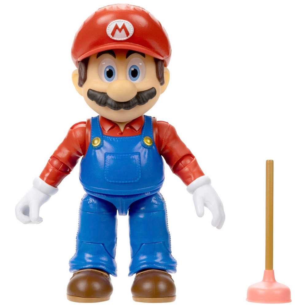 Nintendo Super Mario Filmfigur (12 cm) – Mario mit Pümpel