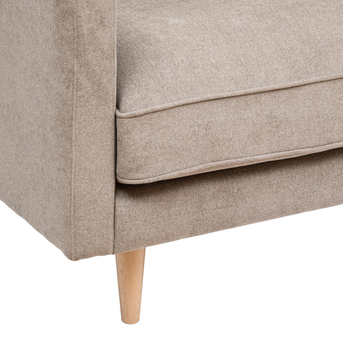 CANAPE CANDICE 3 PLACES BEIGE
