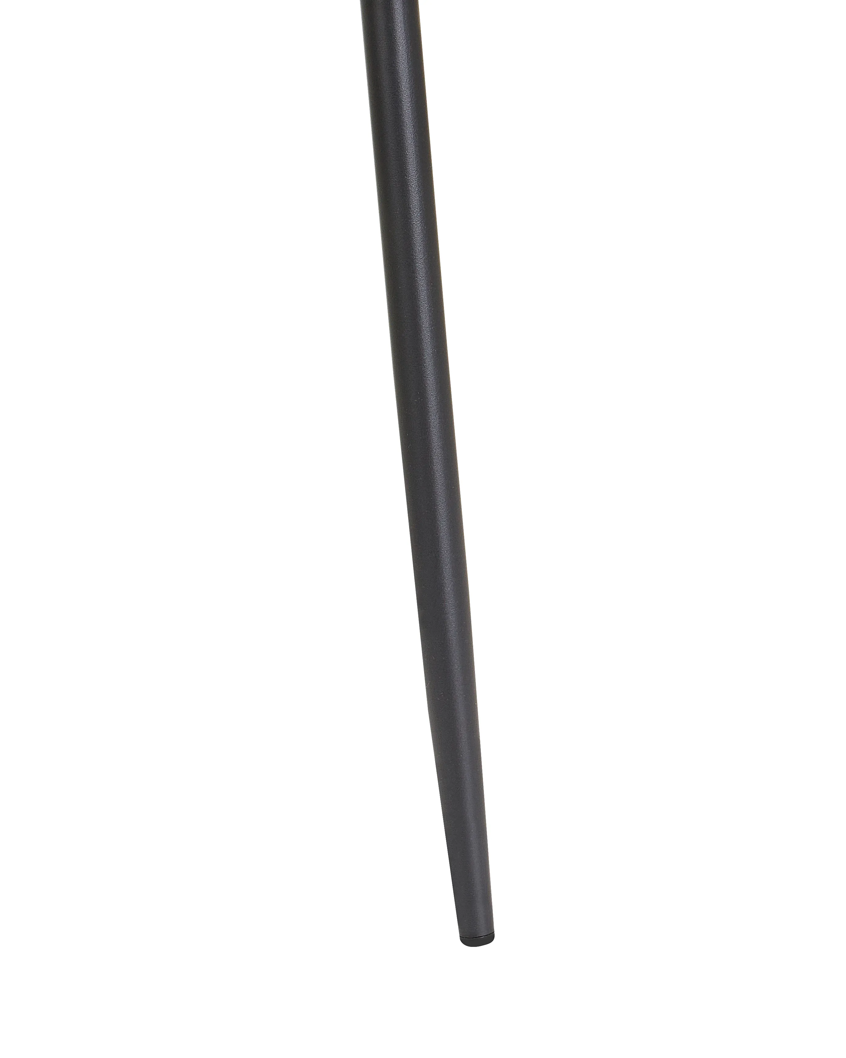 Set van 4 eetkamerstoelen HAVRE Fluweel Gebroken wit
