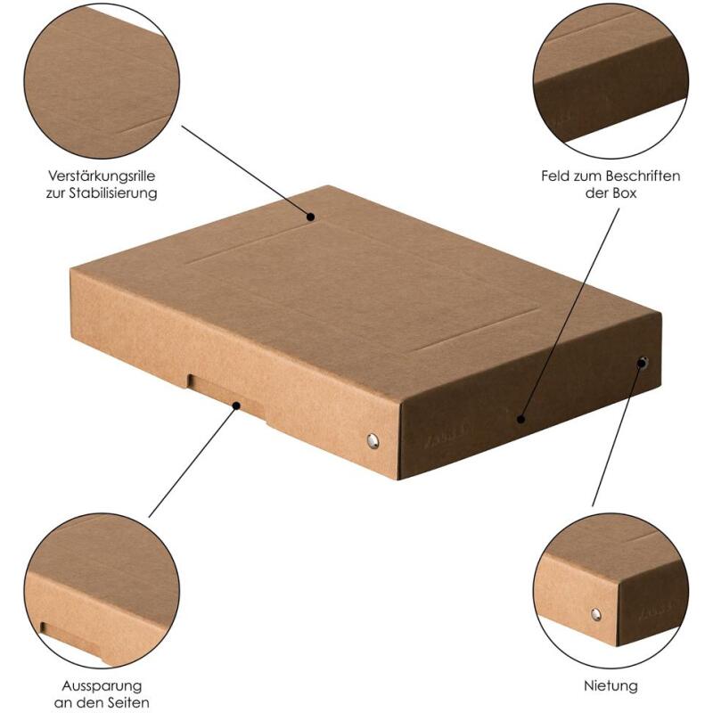 PureBox Nature A5 40mm - Brun