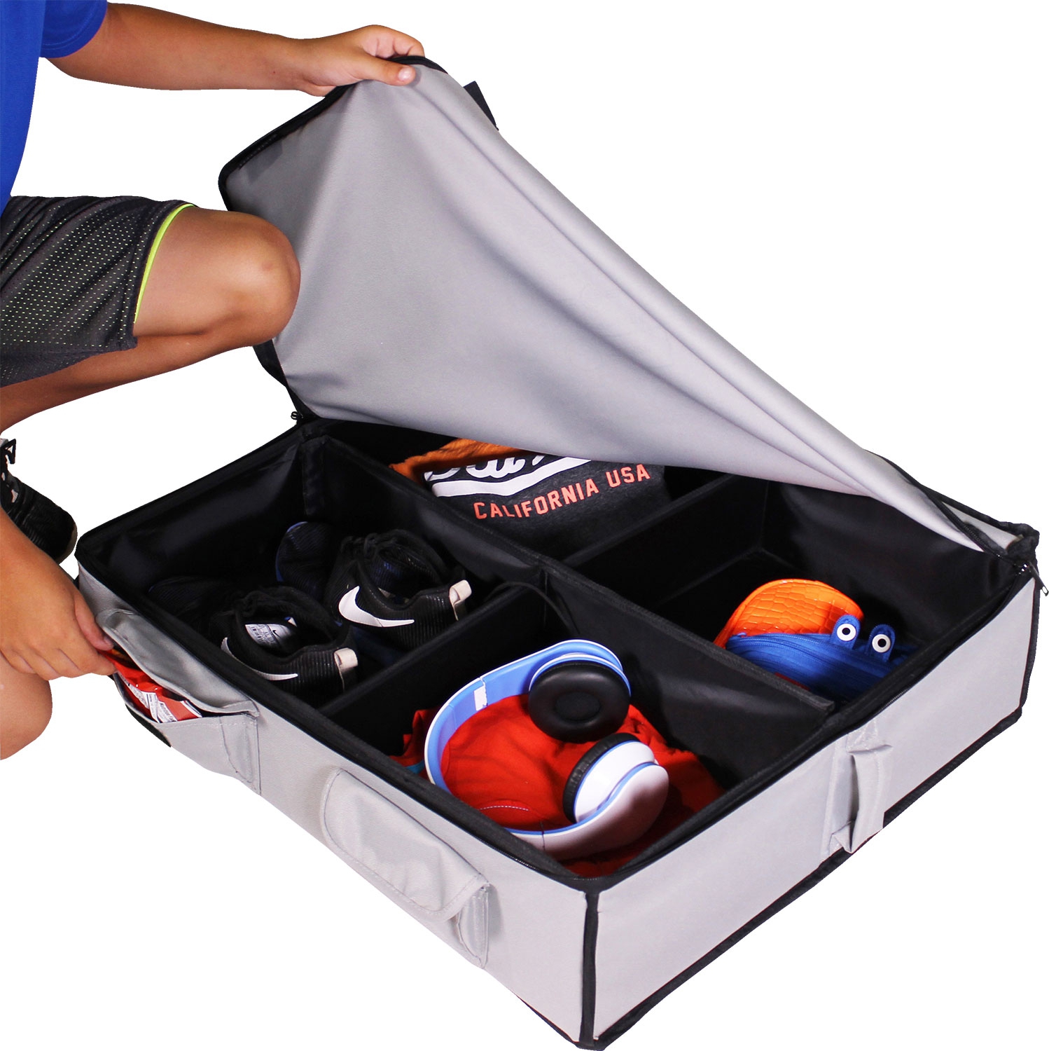 Footlocker für Kid-O-Bunk Betten L und XL, Grau