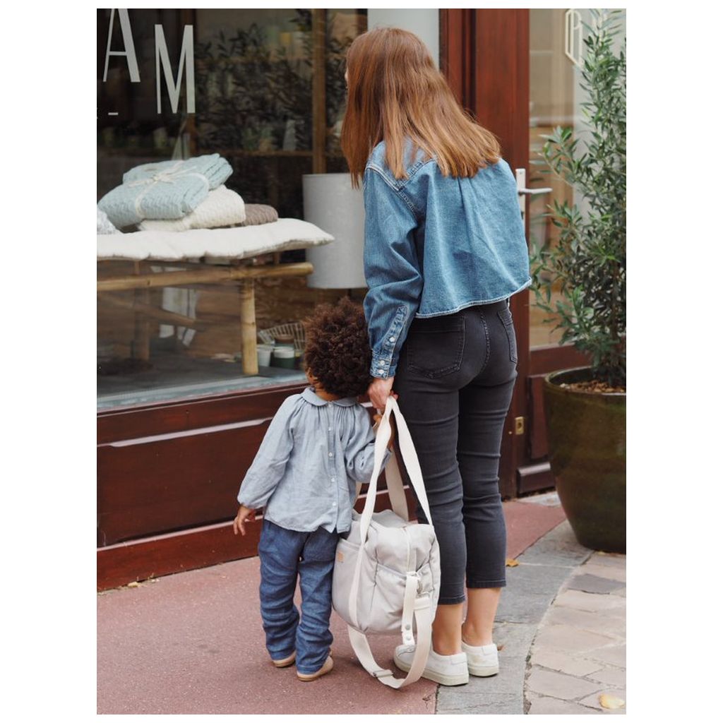 BeabaBeaba   Paris Wickeltasche perlengrau