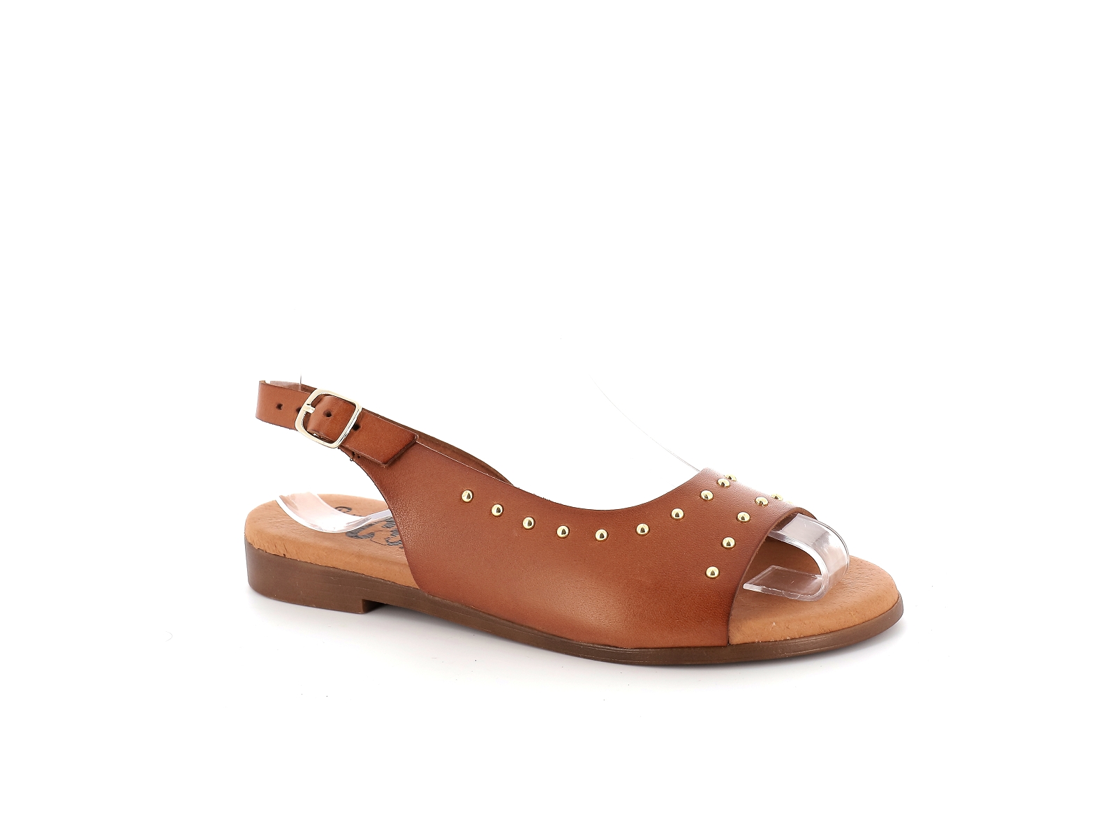 Chaussures du chateau-9106 Cuir Cognac