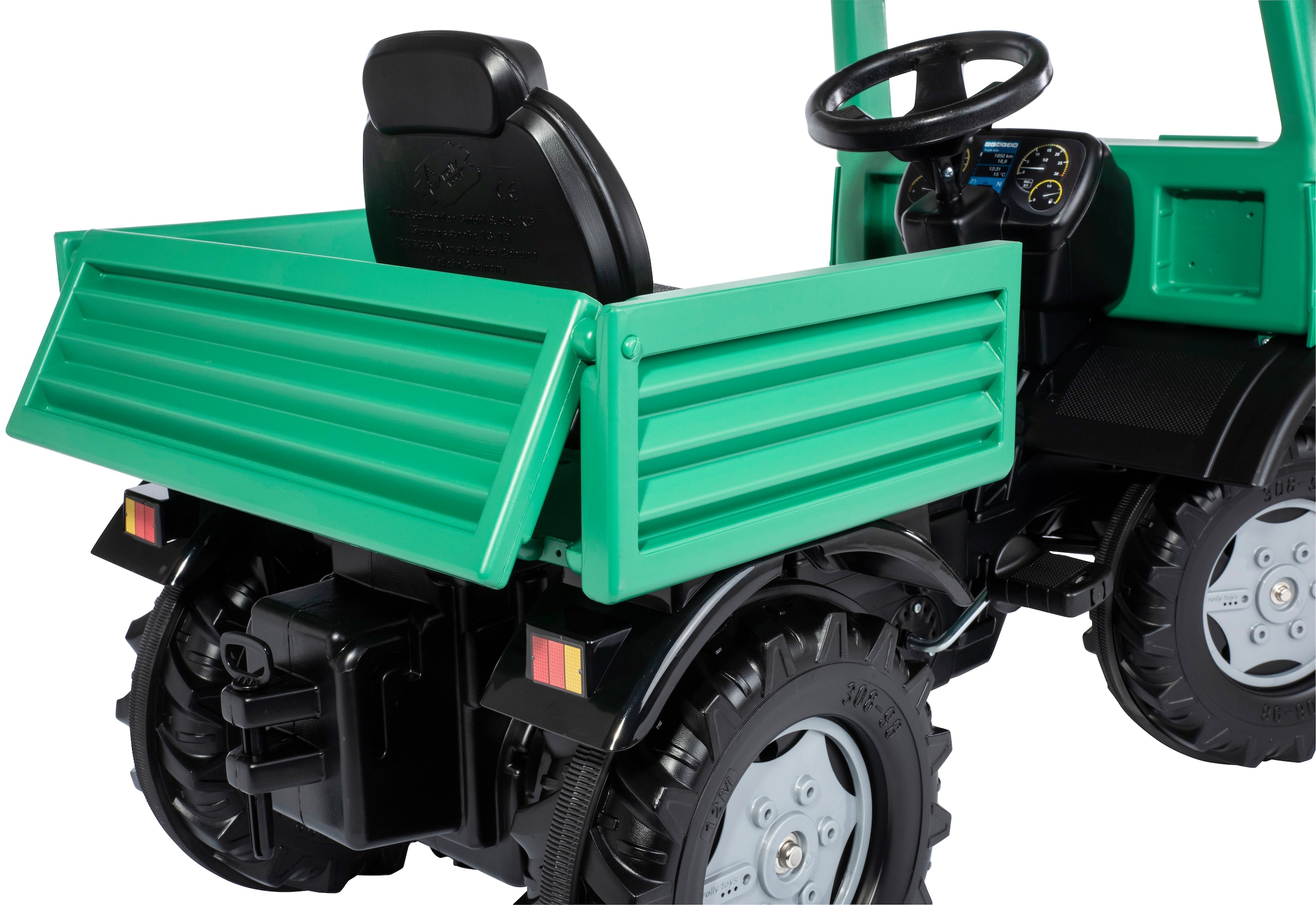rolly toys® Tretfahrzeug »rollyUnimog Forst« inkl. Seilwinde