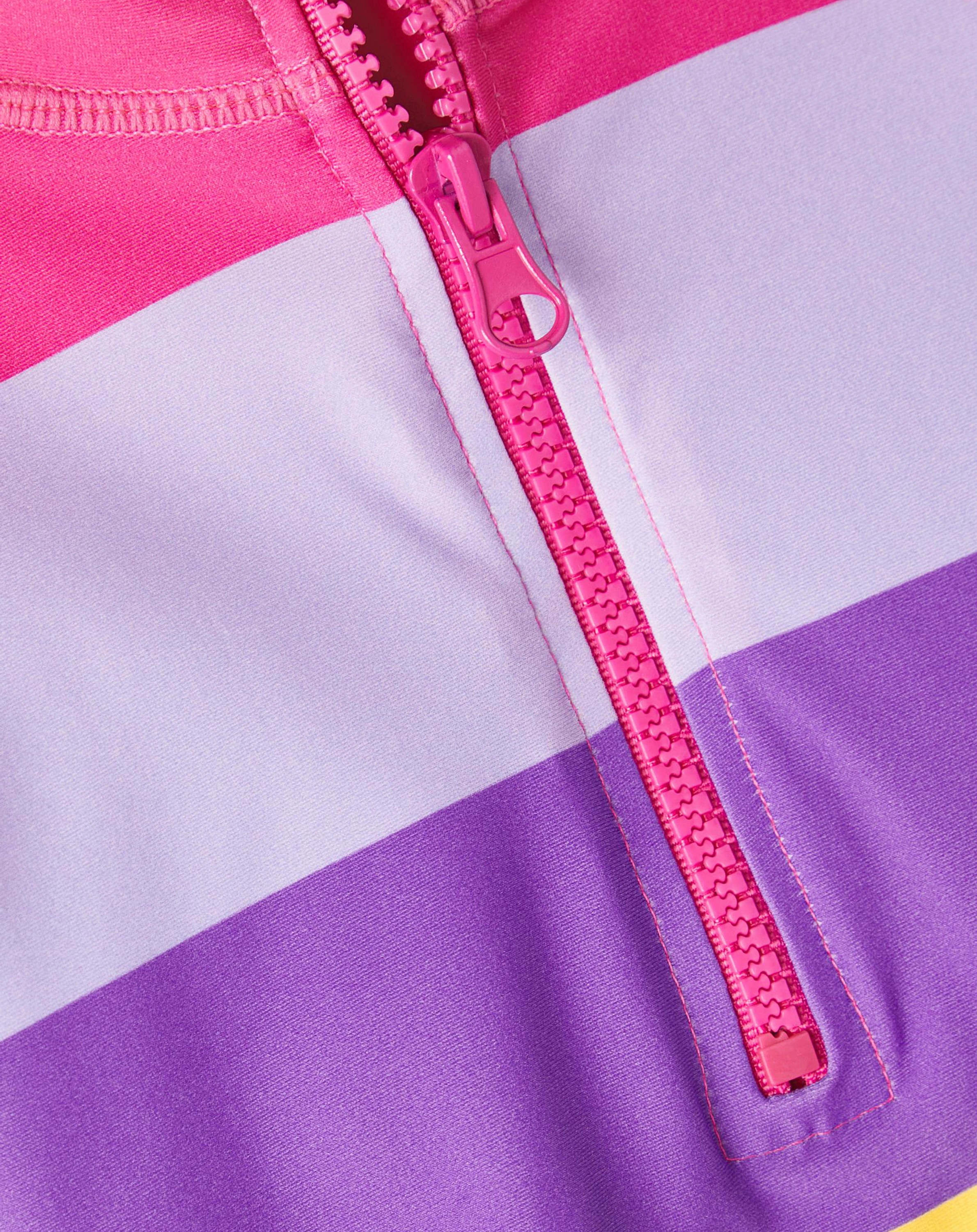 UV-Schutz-Schwimmshirt NMFZIMMI lang in pink yarrow