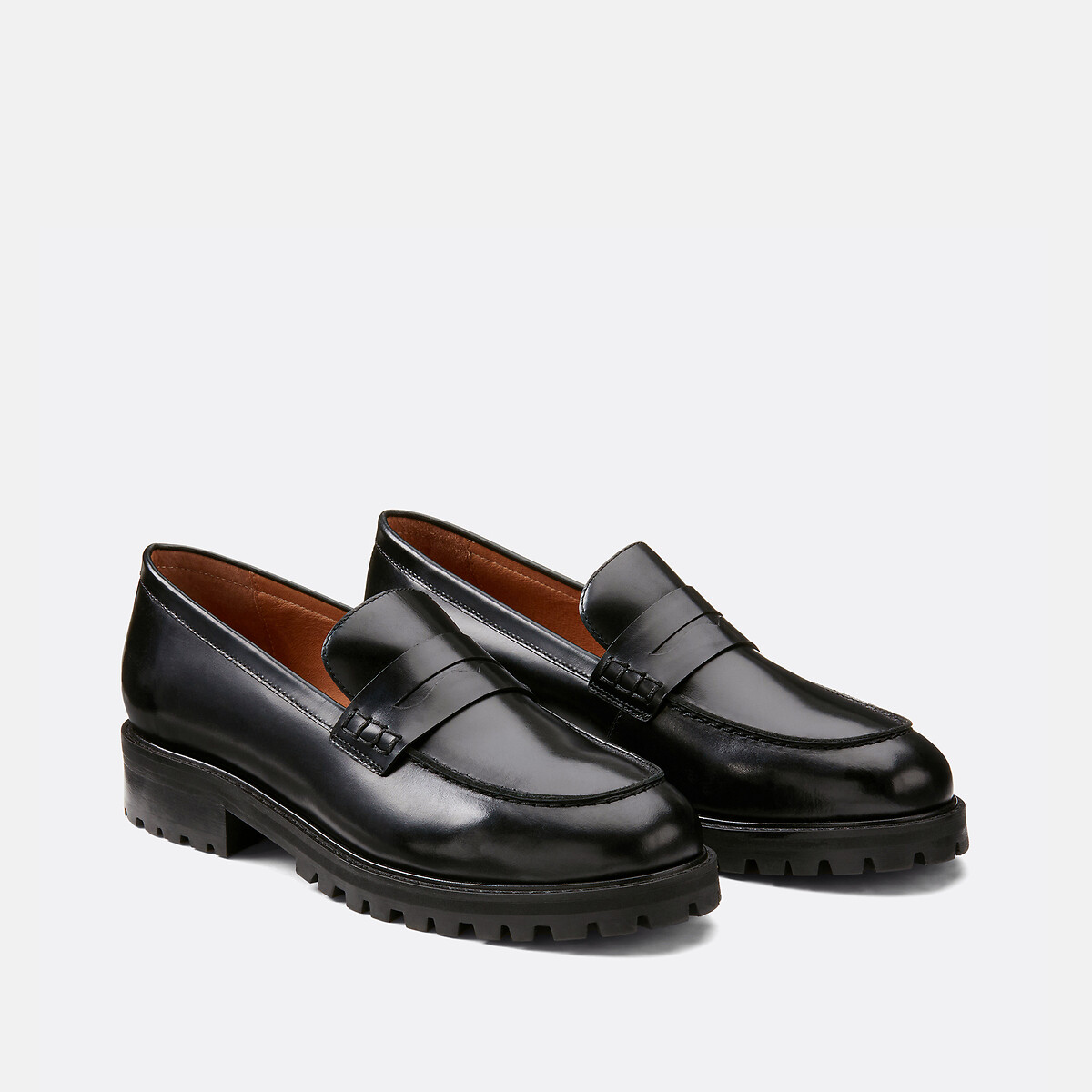 COLEÇÕES LA REDOUTE<br>Mocassins em couro macio, ARLETTE