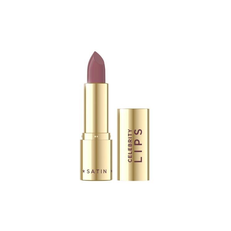 Eveline Celebrity Lips kremowa Pomadka o satynowym wykończeniu /601/ Heat 1 sztuka