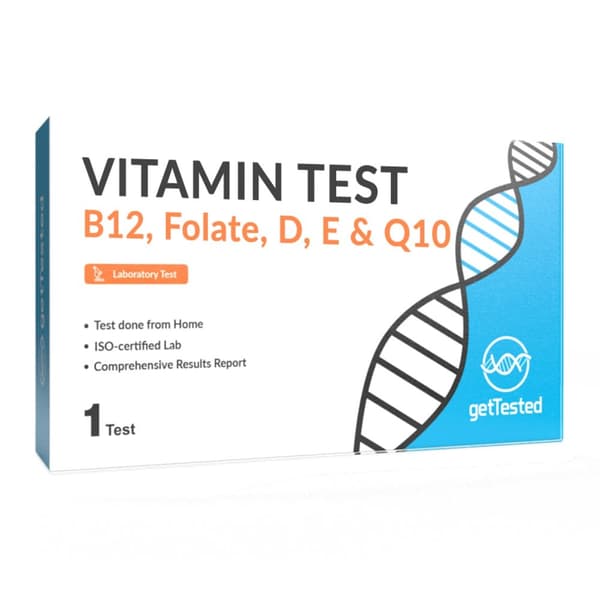 Vitamintest (B12, Folat, D, E & Q10)
