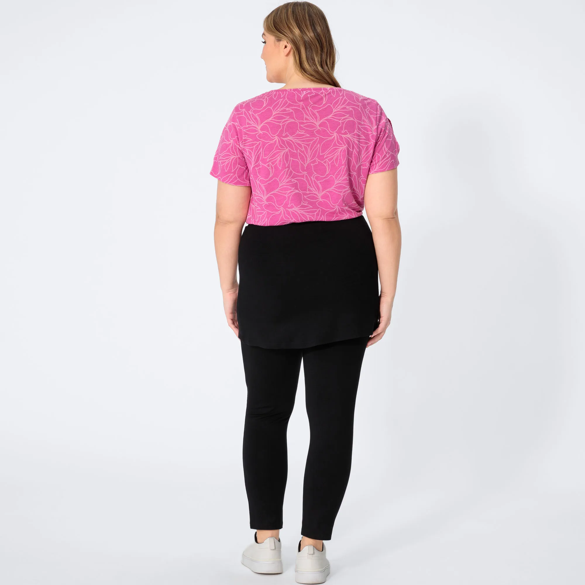 Damen-Leggings mit Rock, große Größen