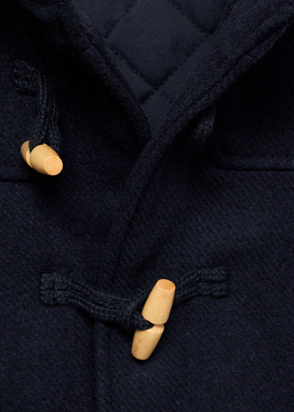 Mango Kids tussenjas donkerblauw