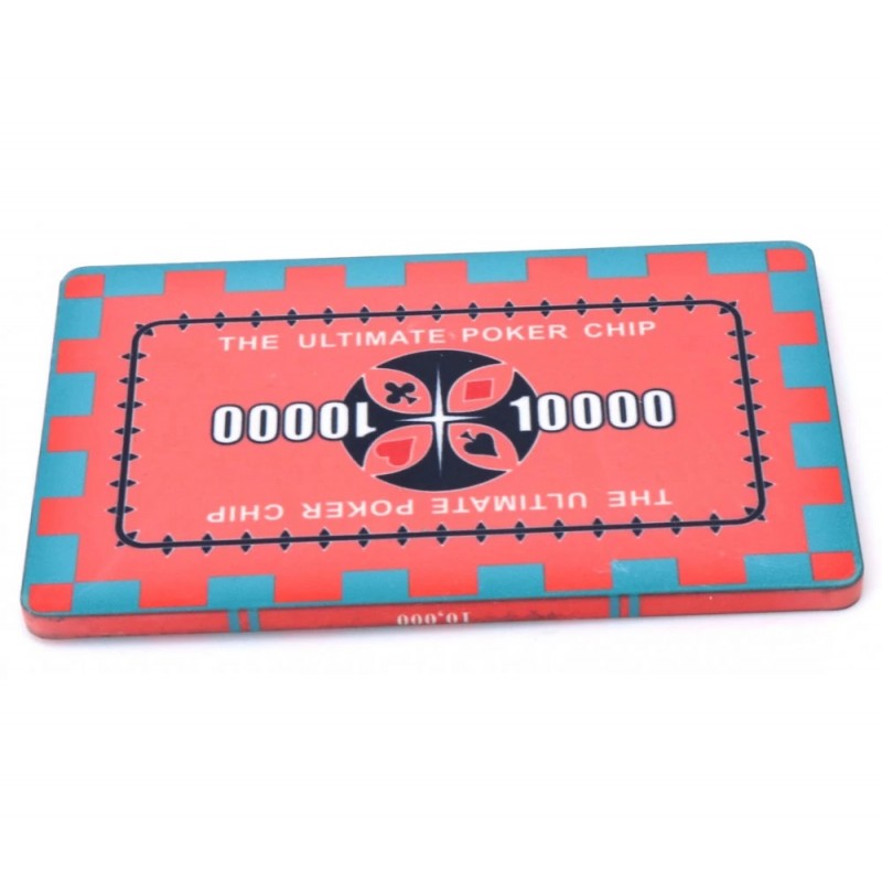 Poker - Plaque en céramique 40g - 10 000