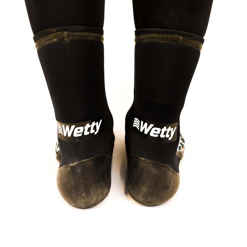 Wetty Chaussons Barefoot Original 3mm - Panthère 8 US / 40 Eur
