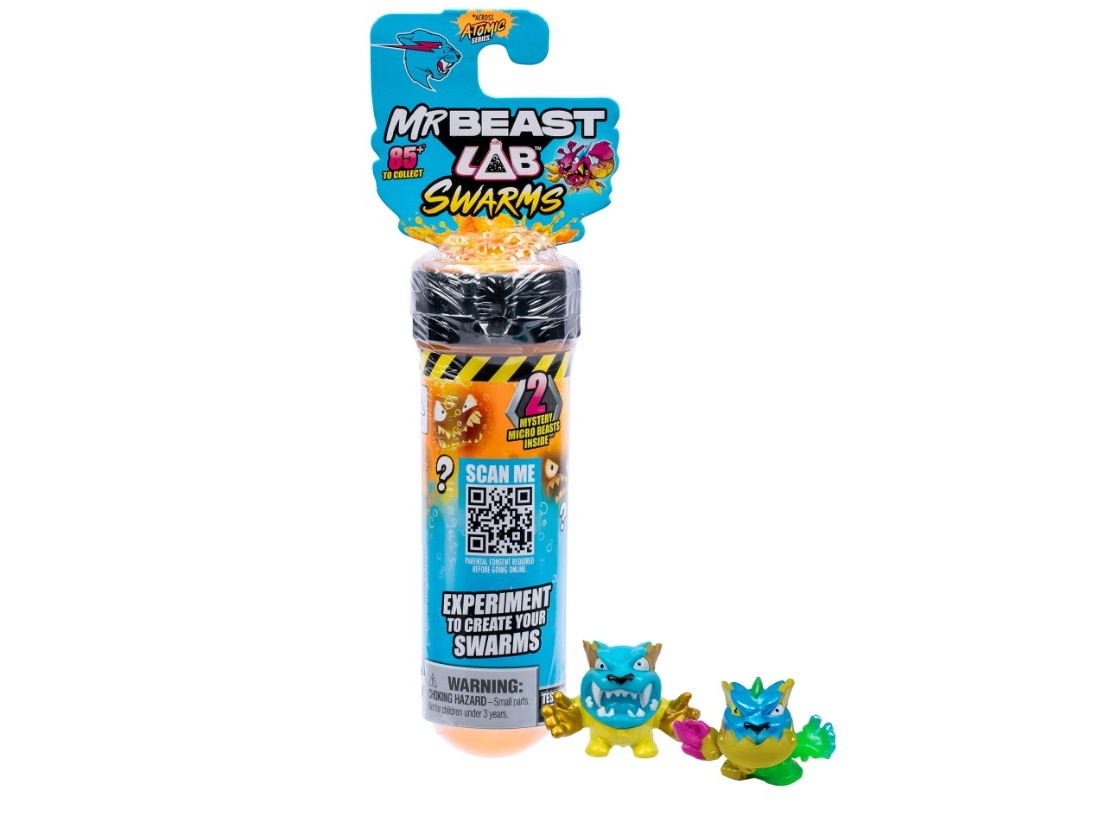 FIGURAS MRBEAST LAB SWARMS S2 MODELOS SORTIDOS