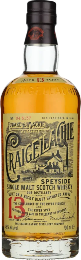 CRAIGELLACHIE 13 YEARS SINGLE MALT 70CL