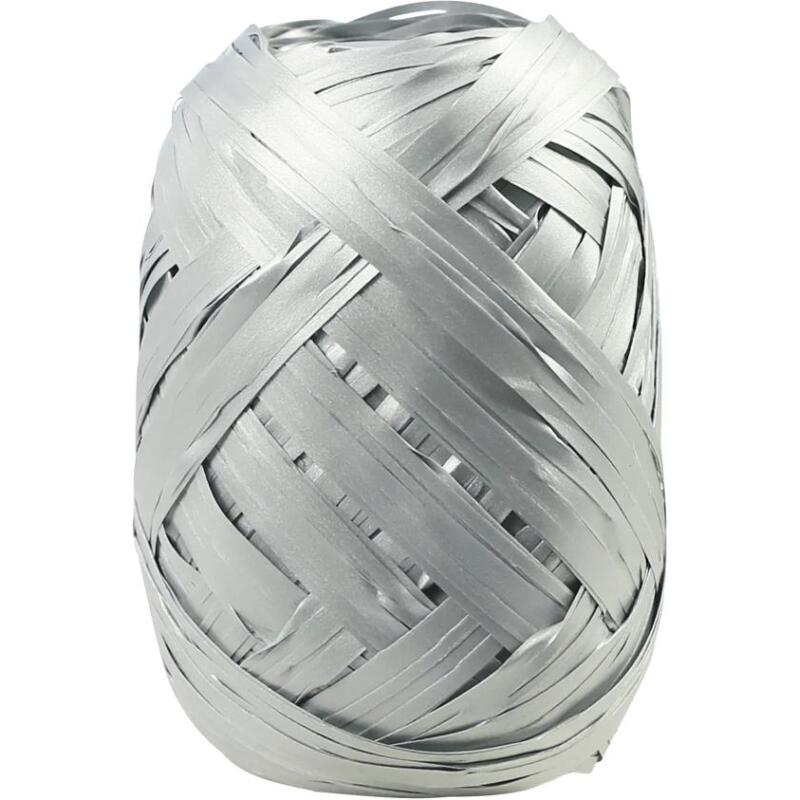 Plat. 16 raphia synthétiq 20m13mm Noël - Assortiment