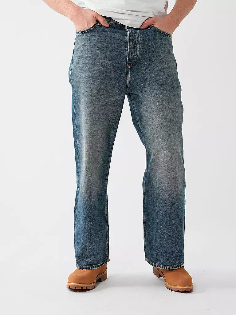 HUGO Jeans Loose Fit MASON blau