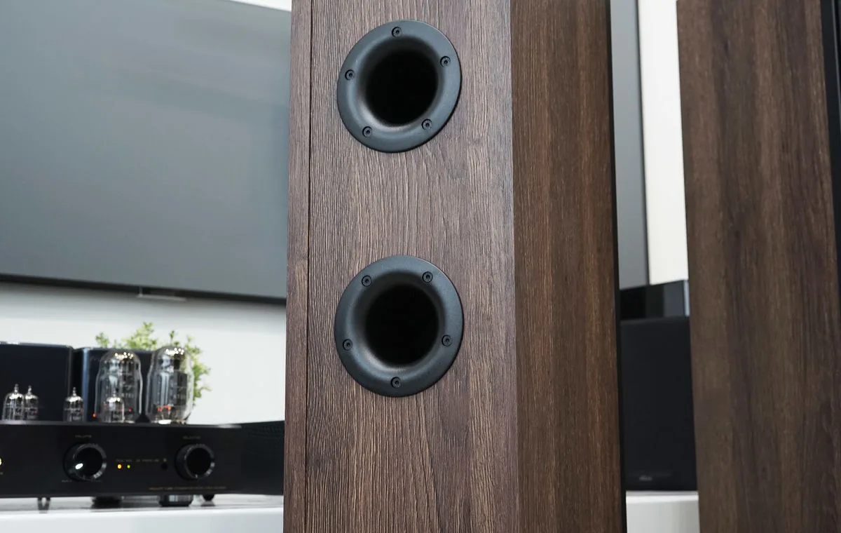 Dali Opticon 6 MKII Chêne foncé (la paire) Enceintes colonne