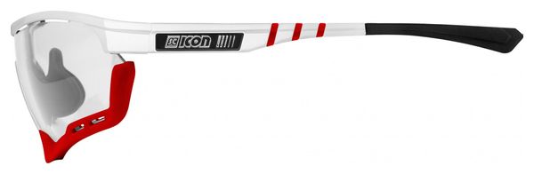 Scicon Sports Aerotech SCN XT Photochromic XL Lunettes De Soleil De Performance Sportive (Miroir Rouge Photochromique Scnxt/Luminosité Blanche)