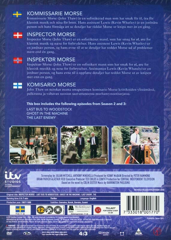 Inspector Morse - Boks 3 - DVD