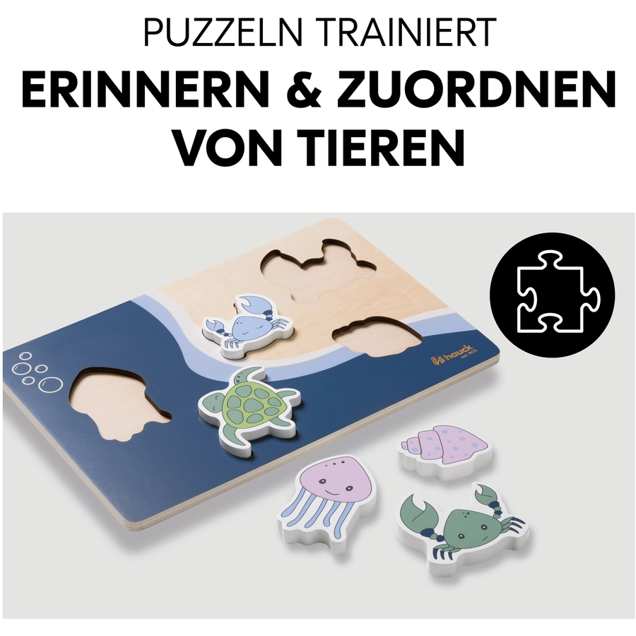 hauck Steckpuzzle Puzzle N Fit Sea