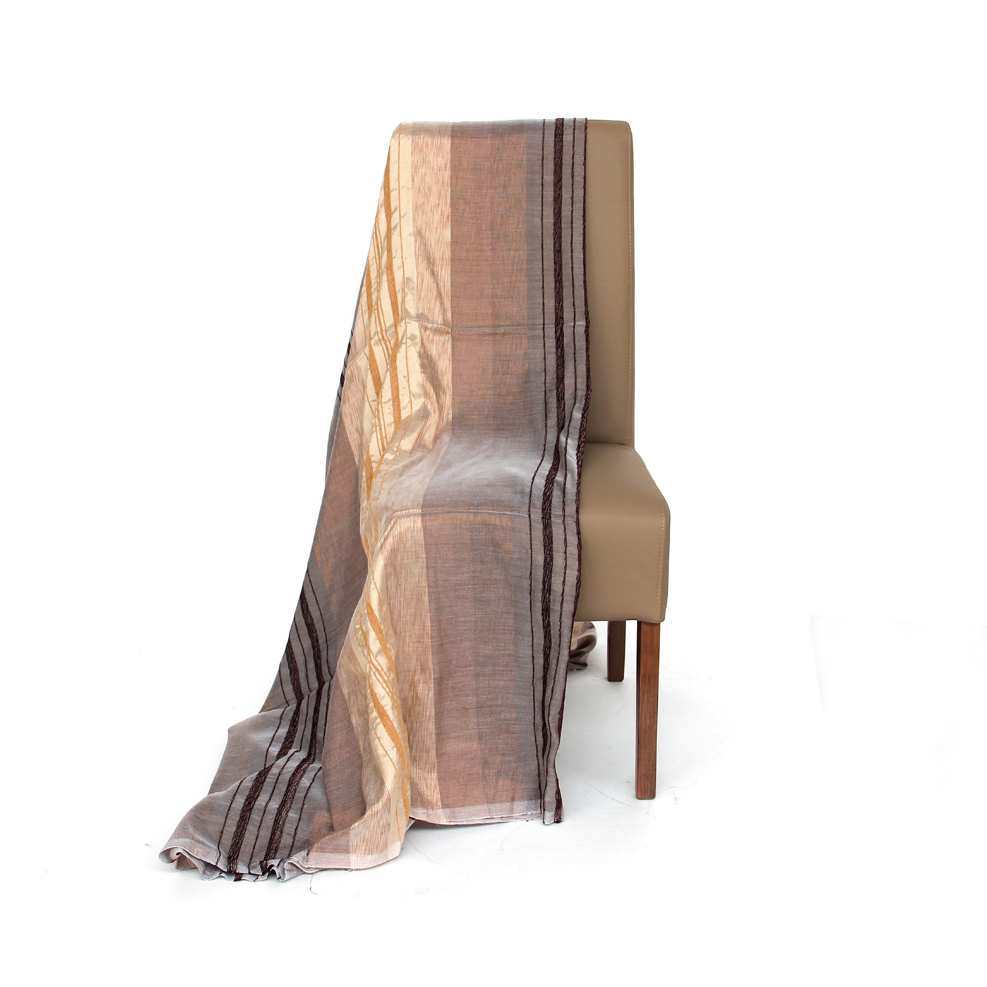 Decke aus Sabra, sand, T 300 cm, B 200 cm von fischer's lagerhaus