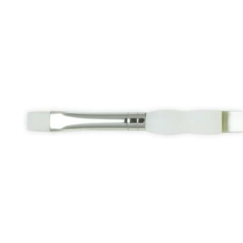 Royal & Langnickel White Nylon SG4010 Synthetikpinsel, Soft Grip, Breit