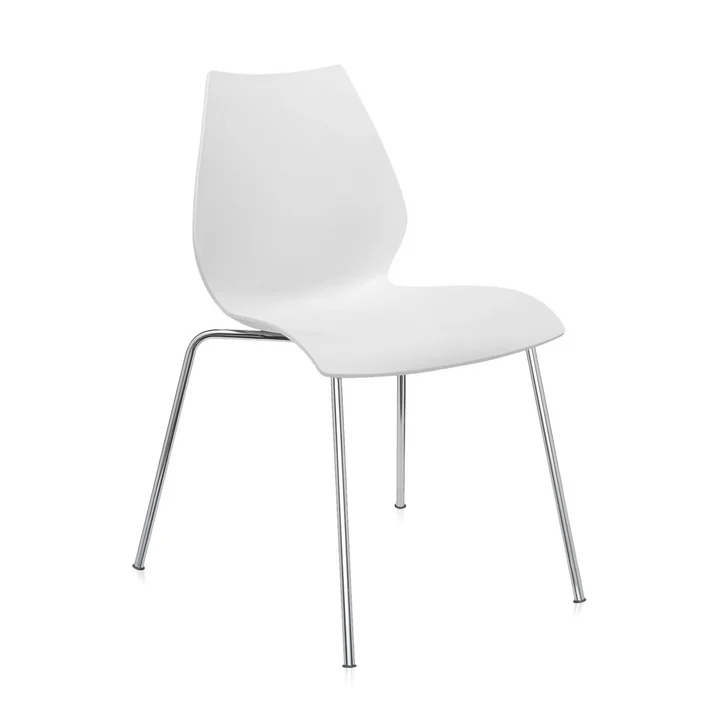 Kartell - Maui Stuhl 2871, zinkweiss