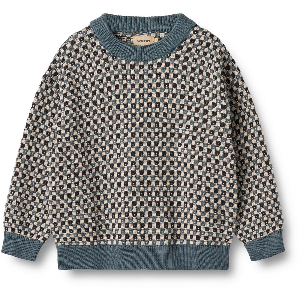 Køb Wheat Stormy Weather Jaquard Pullover Flores