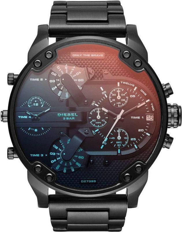 Diesel - DZ7395 - Polshorloge - Zwart - 55mm
