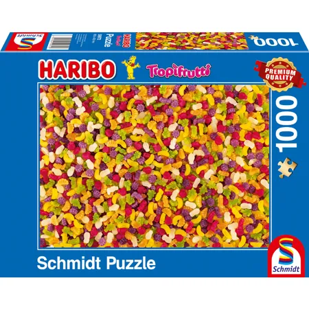 Schmidt Spiele Puzzle - Haribo Tropifrutti, 1000 Teile