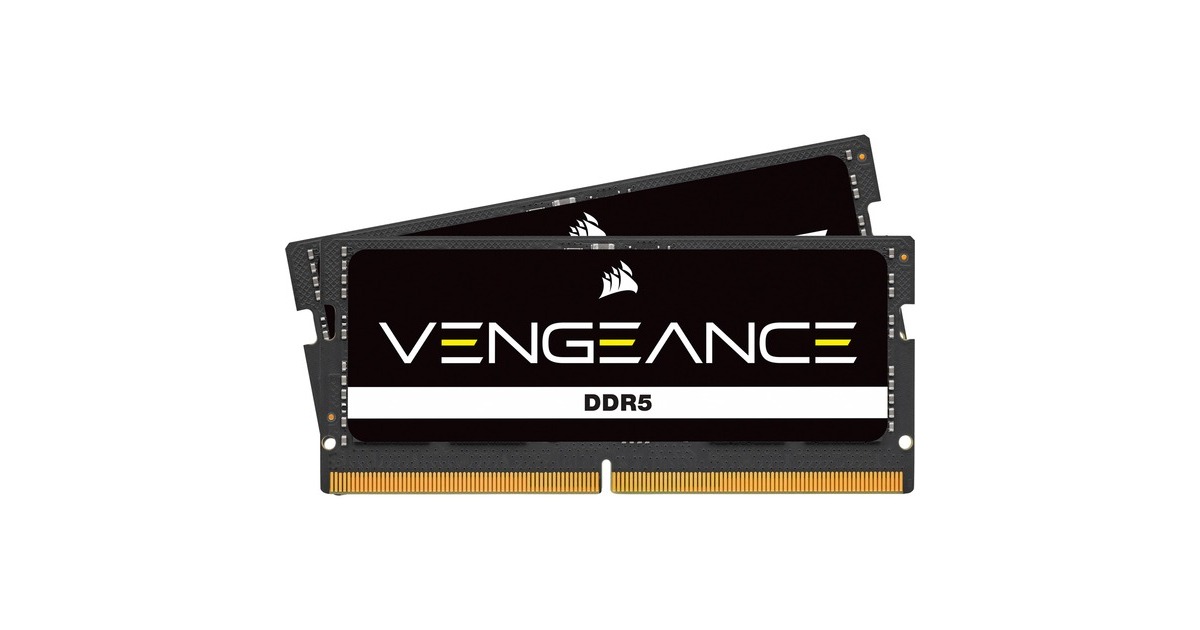 Corsair32 GB DDR5-5600 (2x 16 GB) Kit laptopgeheugen  (Zwart, Vengeance)