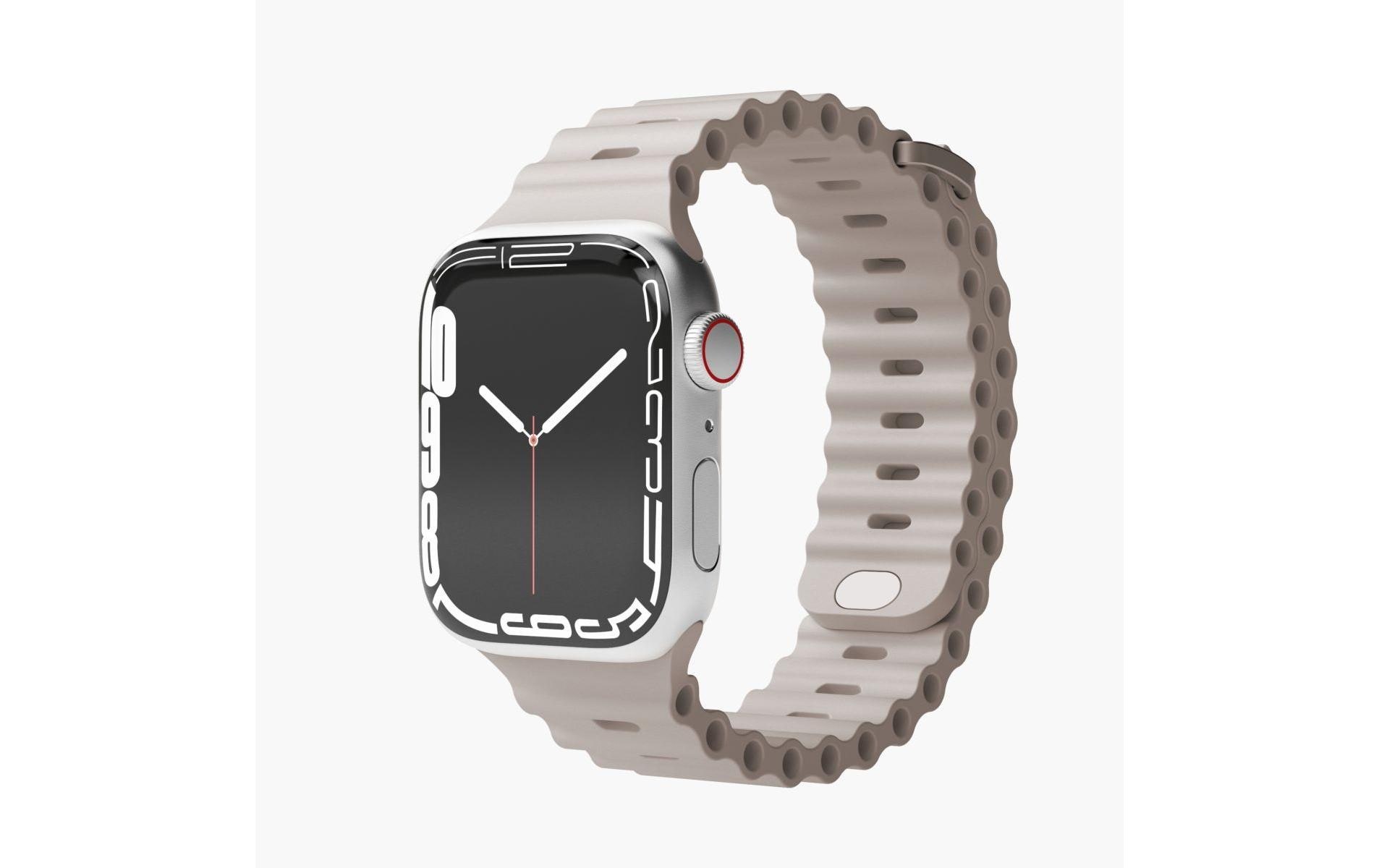 VONMÄHLEN Uhrenarmband »Band Apple Watch 42/44/45/49 mm Cream«