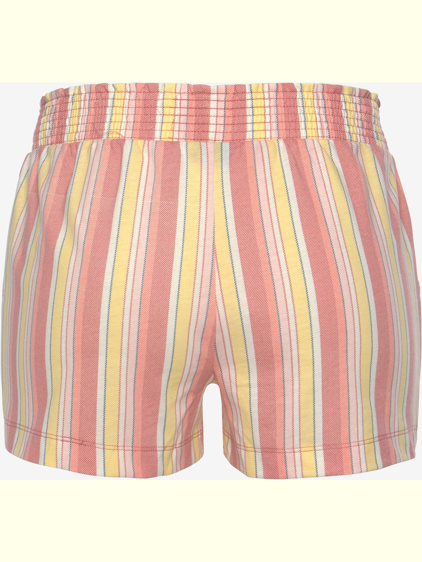 Pyjama court avec t-shirt uni et short imprimé